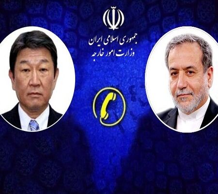 تماس تلفنی وزرای امور خارجه ایران و ژاپن