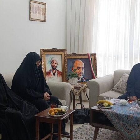 حضور مخبر در منزل شهید سپهبد رشید