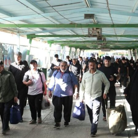 رئیس پلیس راه فراجا: بیشترین حجم تردد مرزی از آغاز طرح اربعین ثبت شد| مهران همچنان در صدر