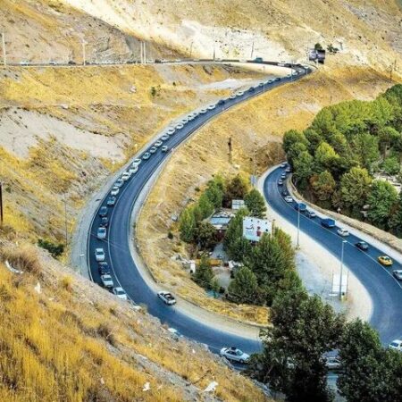 محدودیت شبانه در محور هراز از امروز| ۲۰ روز انسداد برای روشنایی تونل‌ها