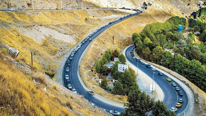 پلیس راه مازندران: تردد در محور هراز فردا و پس‌فردا ممنوع است