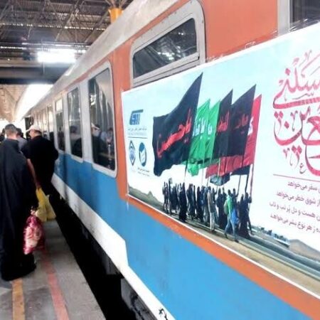 افزایش ۵ درصدی ظرفیت قطارهای اربعین