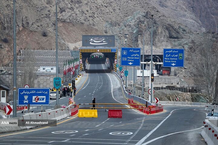 انسداد جاده چالوس و آزادراه تهران ــ شمال از ساعت ۱۶ امروز