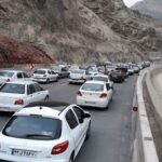 ترافیک سنگین در کندوان؛ مسیر تهران یکطرفه شد