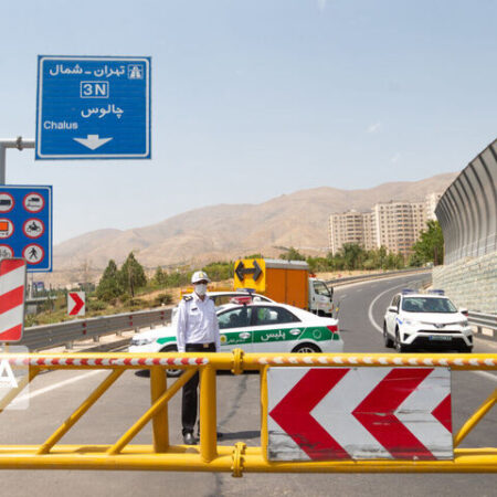 جاده چالوس از ۹ صبح جمعه یکطرفه می‌شود