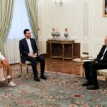 دیدار نخست‌وزیر و وزیر خارجه قطر با پزشکیان