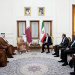 دیدار وزیرخارجه قطر با عراقچی