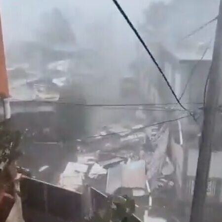 طوفان شدید در جنوب غرب فرانسه؛ برق ۷۵۰۰ خانه قطع شد