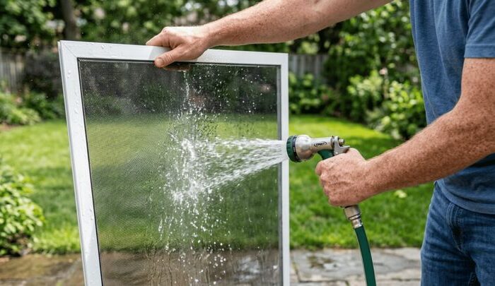 چطور توری پنجره را تمیز کنیم؟