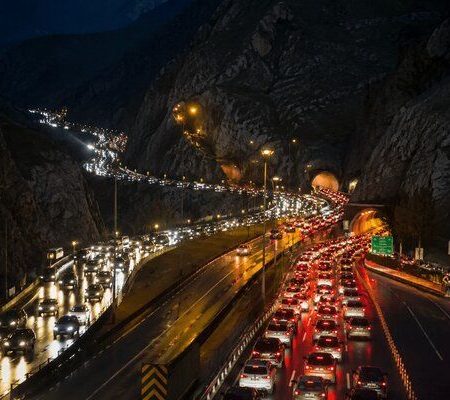 ترافیک سنگین در برخی محورهای مواصلاتی کشور| محورهای شمالی فاقد مداخلات جوی