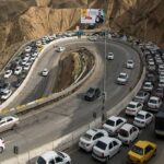 ترافیک سنگین در جاده‌های شمال