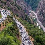 ترافیک سنگین در چالوس و آزادراه تهران-شمال