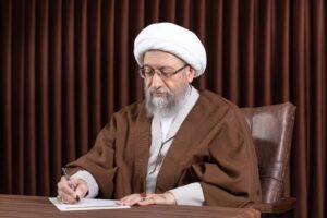 لاریجانی: ۲۰۰ روز حضور در خیابان ضامن امنیت و سربلندی ایران شده است