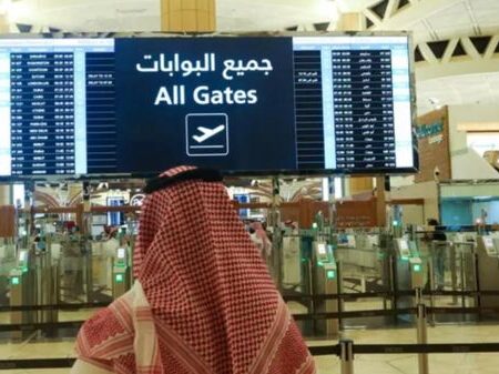 توقف پروازها در فرودگاه ریاض و دمام عربستان