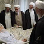 عیادت نمایندگان رهبر انقلاب از آیت‌الله نوری همدانی