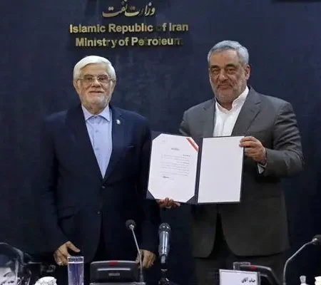 معارفه سرپرست جدید وزارت نفت با حضور معاون اول رئیس‌جمهوری